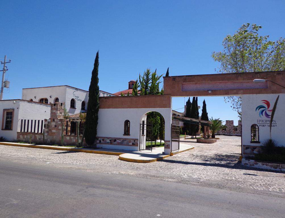 Hotel Meson Del Cortijo Huichapan Bagian luar foto